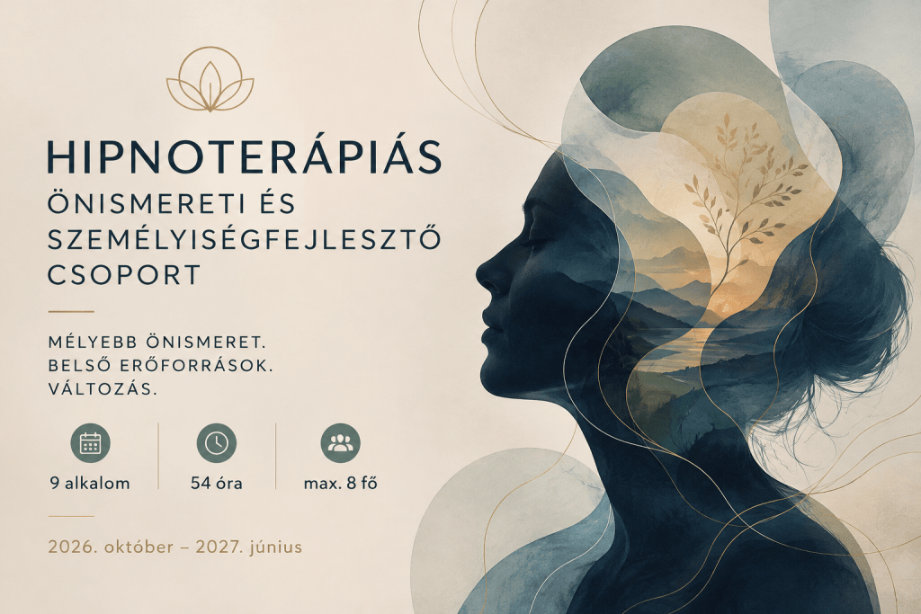 Hipnoterápiás önismereti és személyiségfejlesztő csoport
